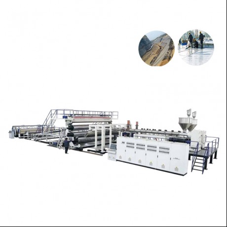 TPO PVC EVA PE വാട്ടർപ്രൂഫ് ഷീറ്റ് എക്സ്ട്രൂഷൻ ലൈൻ